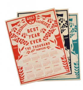 Wood Veneer Calendar via Spread The Love