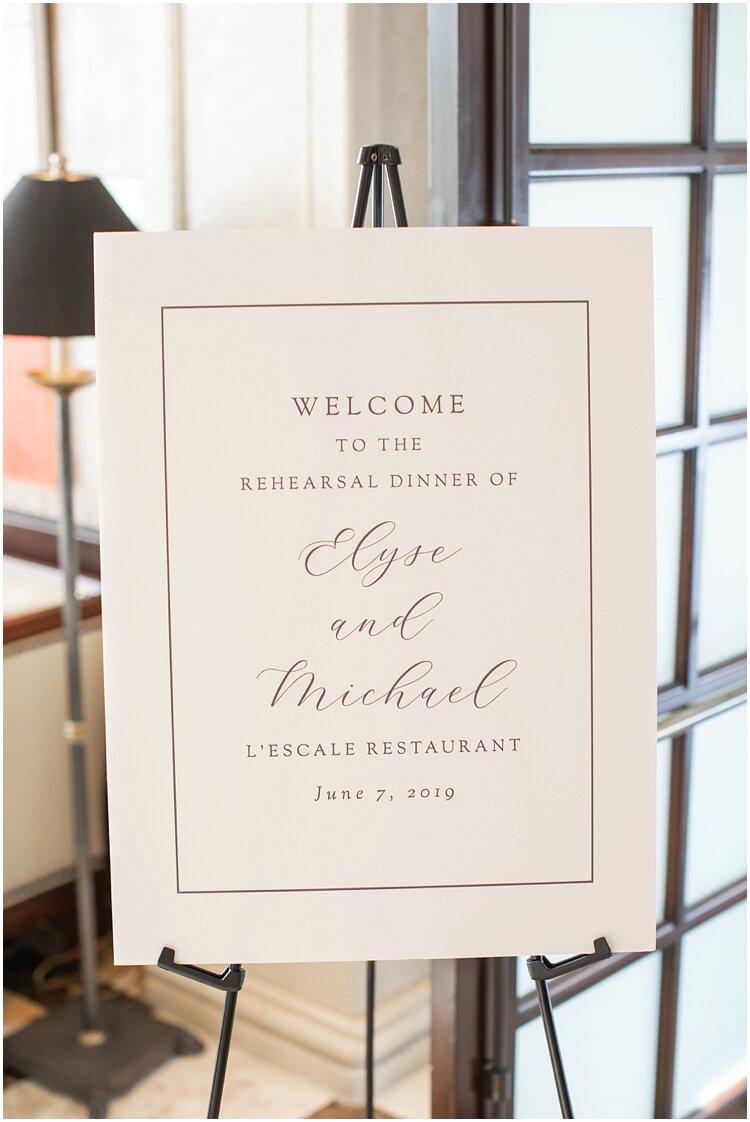 L'Escale Rehearsal Dinner Welcome Sign.jpg