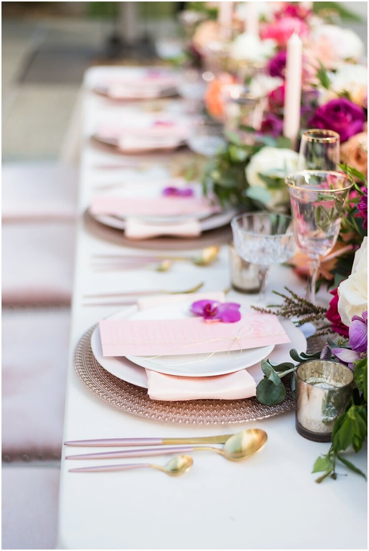 Los Angeles River Outdoor Wedding Place Setting.jpg