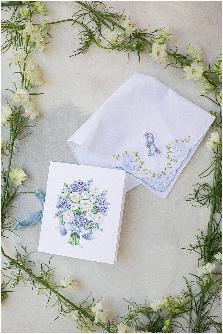 Custom Watercolor Floral Wedding Program