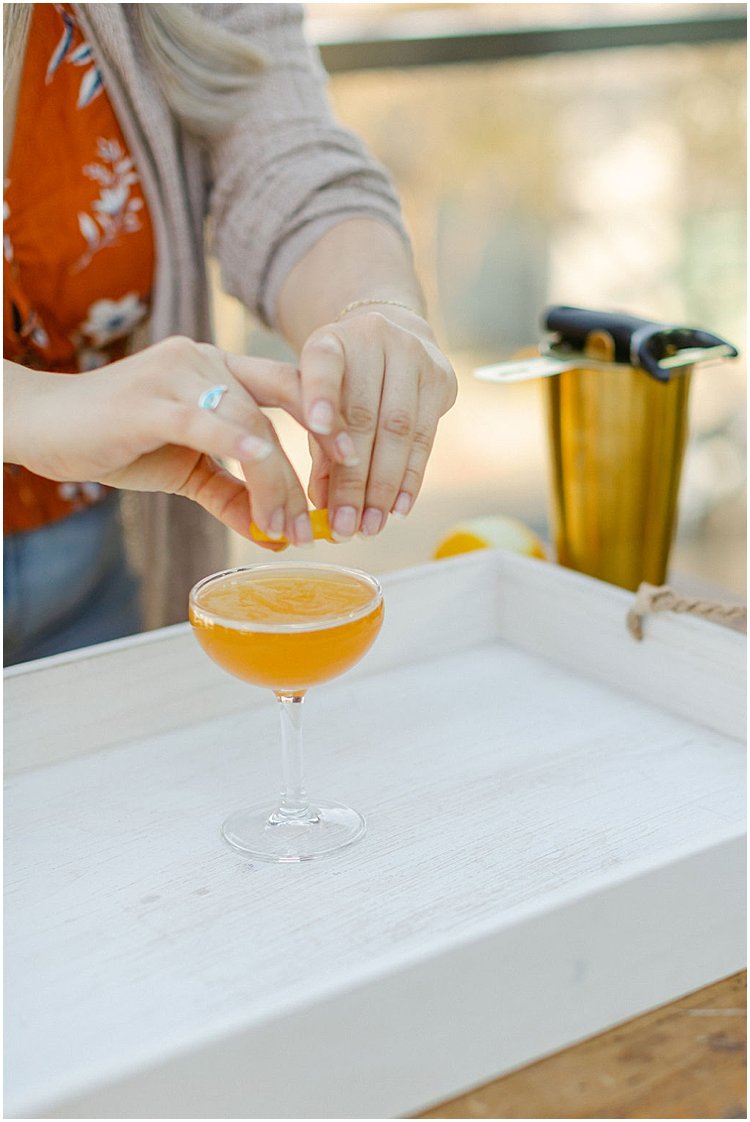 Wedding Signature Orange Cocktail