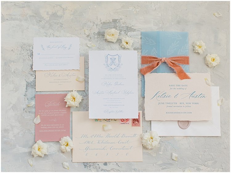 hanmade paper velvet wedding invitation suite.jpg