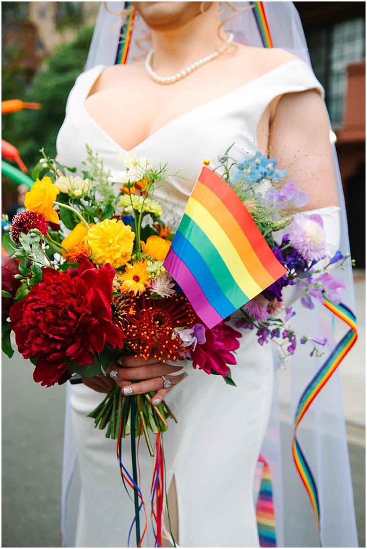 Gay Wedding Bouquet