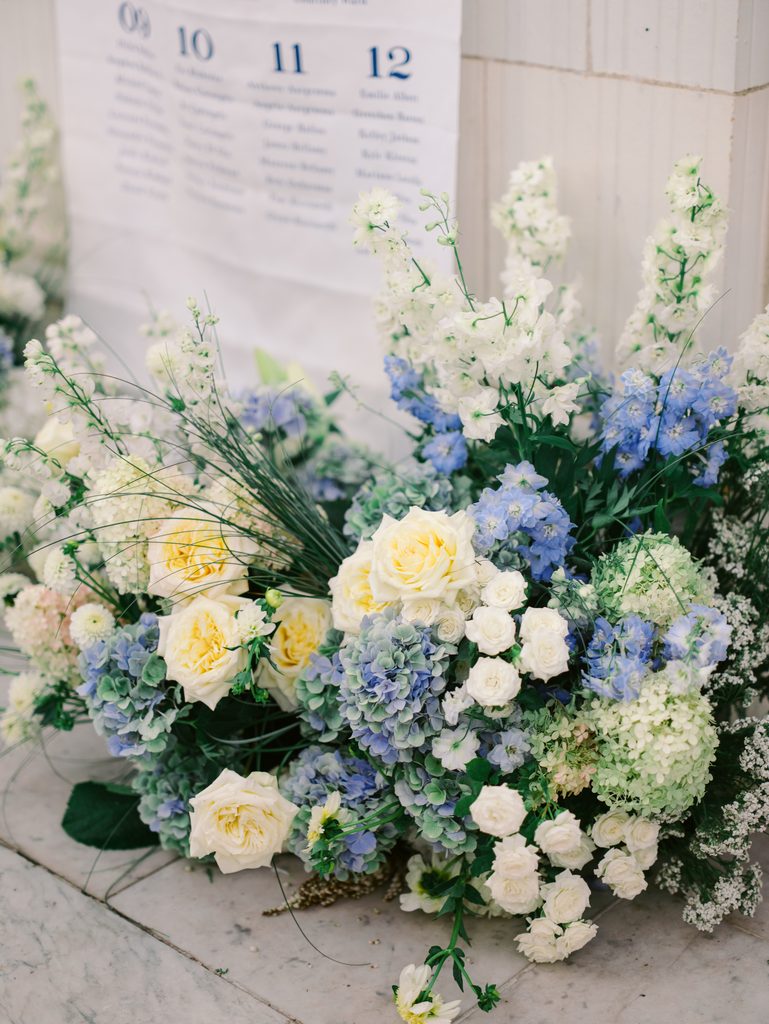 hydrangea floral decor